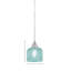 Mini-luminaire suspendu tout verre avec verre texturé de 6 po-101775088-101775089-101775087