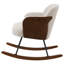 Chaise berçante rembourrée Valera-129948621-129948622