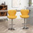 Ellston Upholstered Adjustable Swivel Barstools, Set Of 2-1206992065