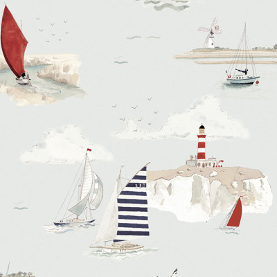  Coastal Boats Cottesmore Sky Wallpaper