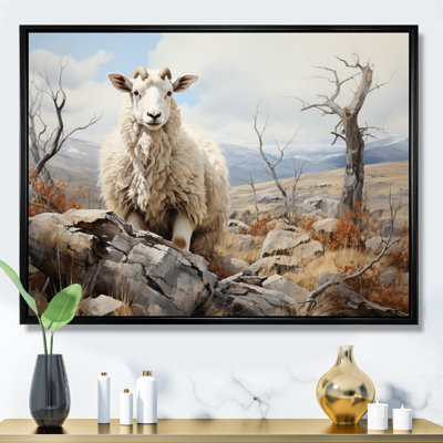 " Sheep Serenade Of Silence I "