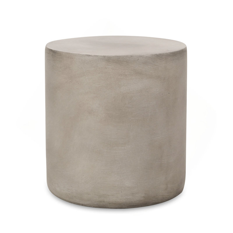 Outdoor Lightweight Concrete Side Table,MGO End Table