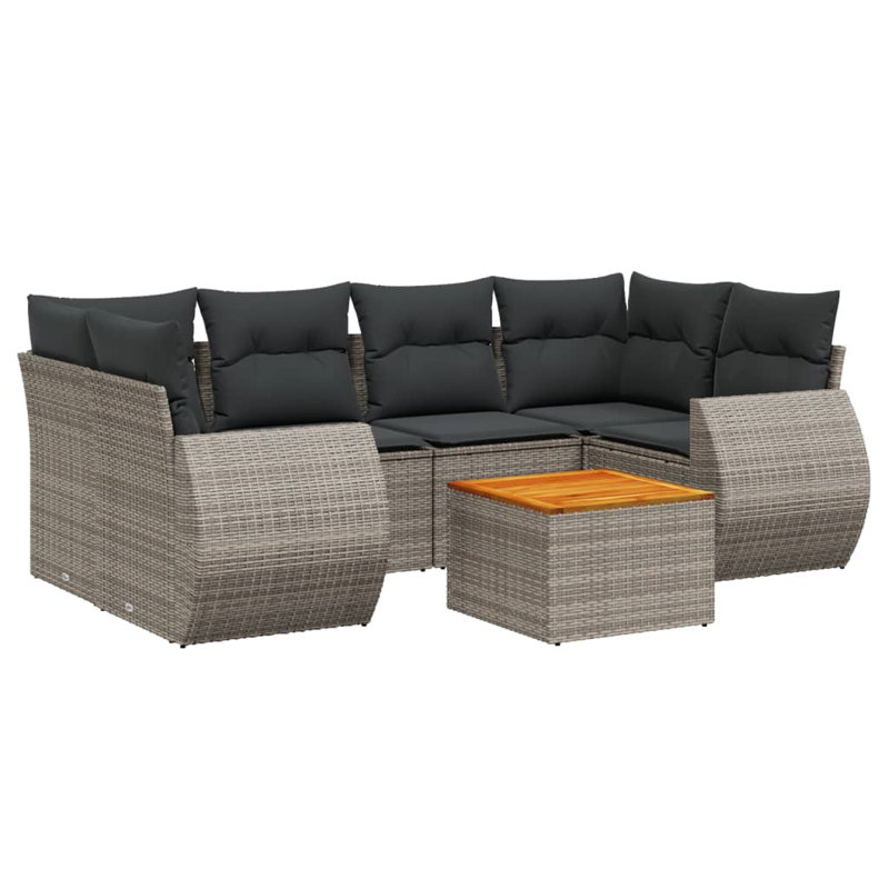 Ensemble de canapé de jardin Vidaxl
