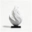 Sculpture moderne moderne en résine