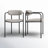 Belarus 18.25'' H Upholstered Metal Armchair-1342923456-1342923454