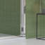 Porte coulissante de 60 po de largeur et 70 po de hauteur avec porte coulissante en aluminium et double poignée comme porte-serviettes