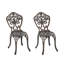 Ensemble bistro long en aluminium 25,6 "pour 2 personnes Baruyr-525411007