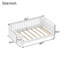Lit plateforme pour enfant à profil bas avec rails de sécurité, cadre de lit pour tout-petit amovible, support à lattes de bois, blanc, simple-1626310190-1626310189