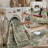 Soft Green Machine Washable Vintage Area Rug For Living Room, Bedroom-130544539-117397857