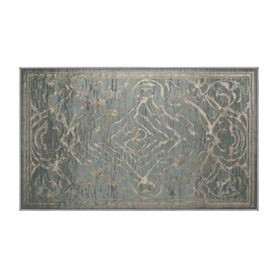 Machine Washable Brown Area Rug
