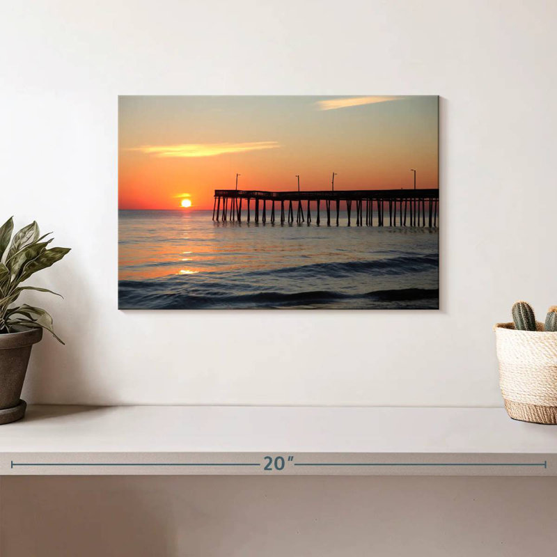 Nicci Virginia Pier At Sunset