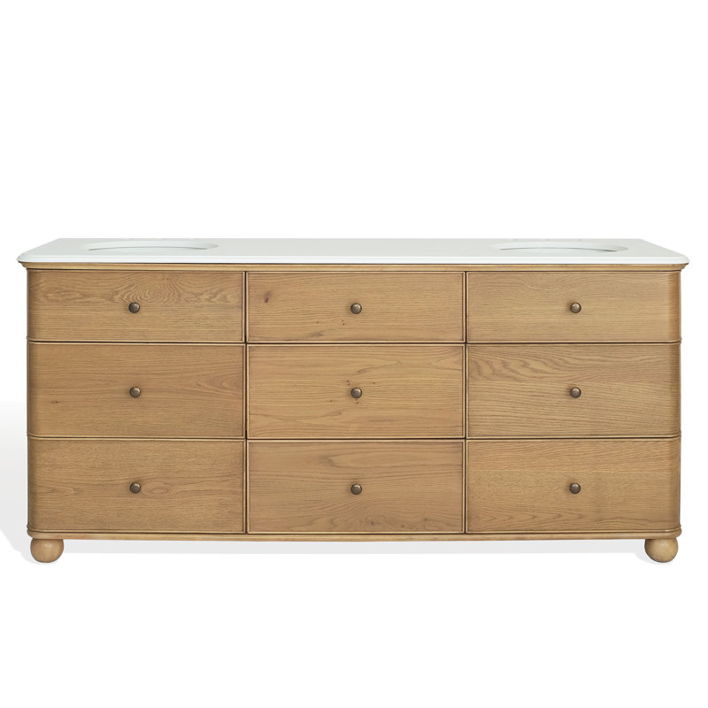 Double Bathroom Vanity with Top