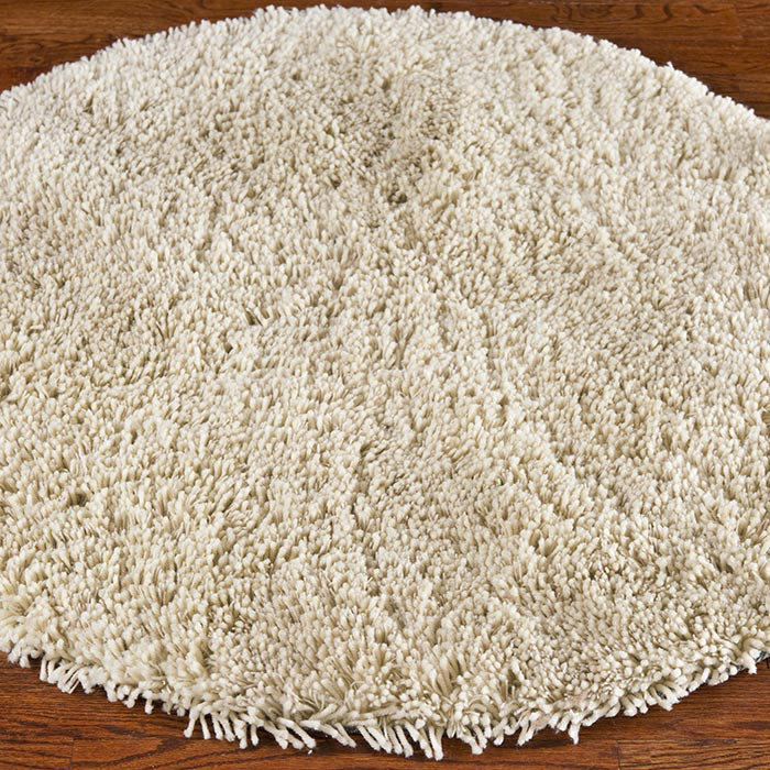 Assar Handmade Shag Ivory Rug