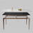 Rock plate solid wood dining table and chair set-106898862