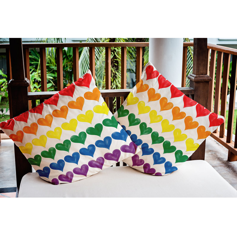  Housse et insert de coussin décoratif en polyester