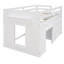 Lit mezzanine simple avec armoire et tablette-130130815
