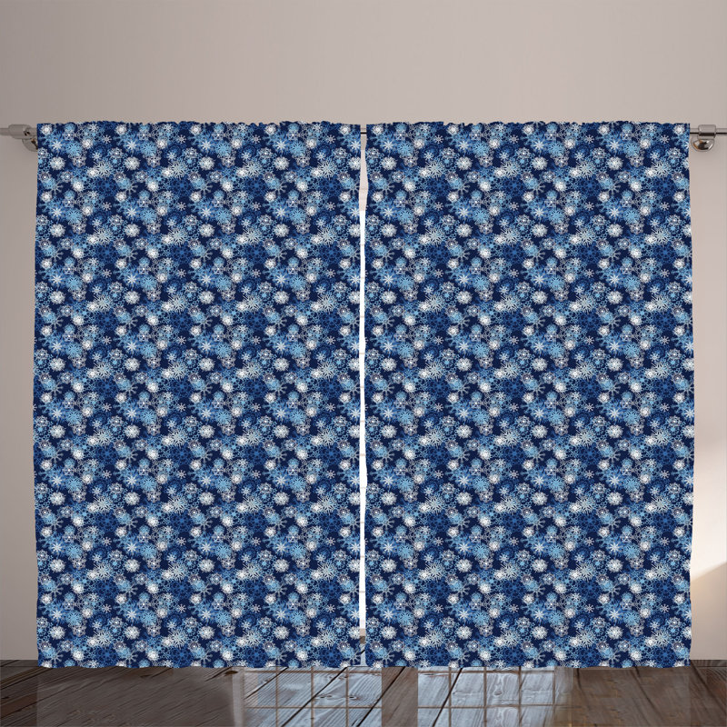 Fabiana Polyester Standard Curtain Pair