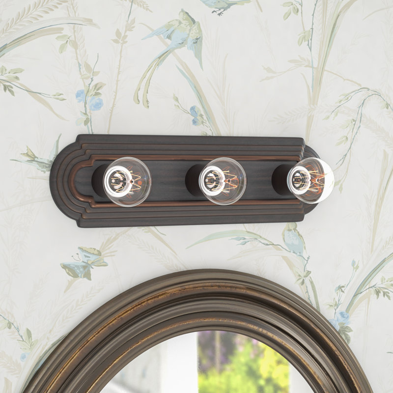 Carder 3 - Light Dimmable Bath Bar, Oil Rubbed Bronze