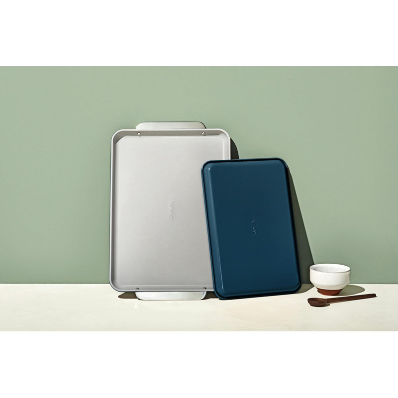 Caraway Nonstick Ceramic Baking Sheet Duo, Navy