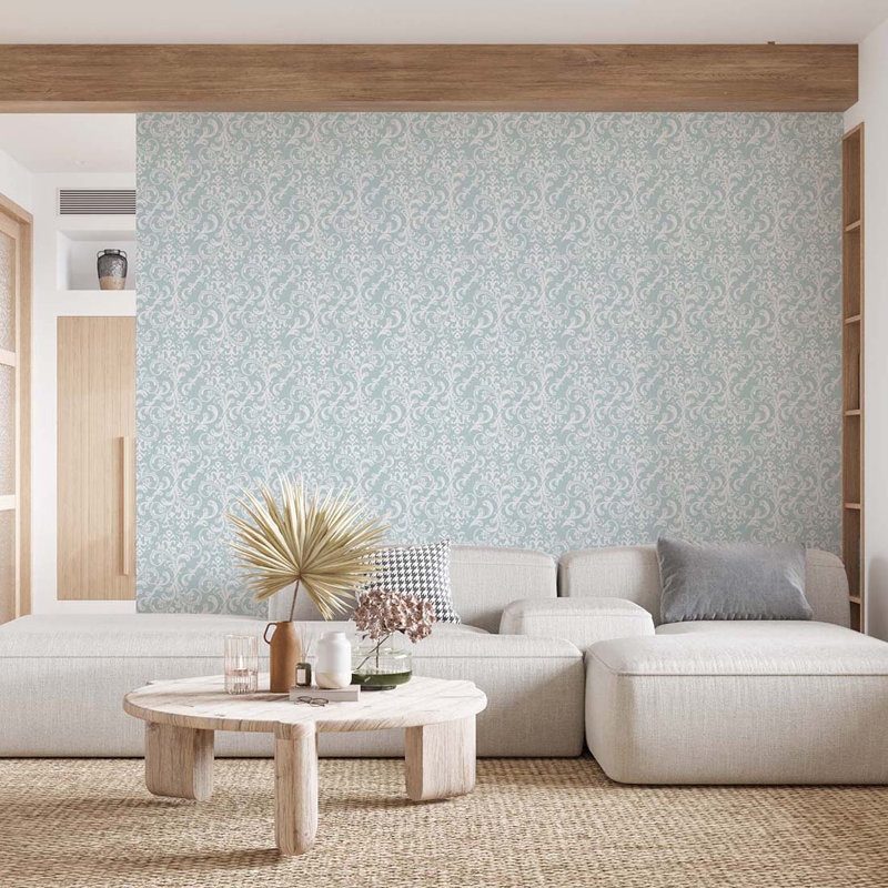 Houses 10.5'' L X 24" W Peel And Stick Wallpaper Roll