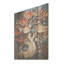 Corail organique arbre Harmony I - arbre bois de séquoia, art mural sur bois de pin naturel-727871626