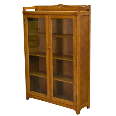 Schafer 57'' H x 39'' W Solid Wood Standard Bookcase