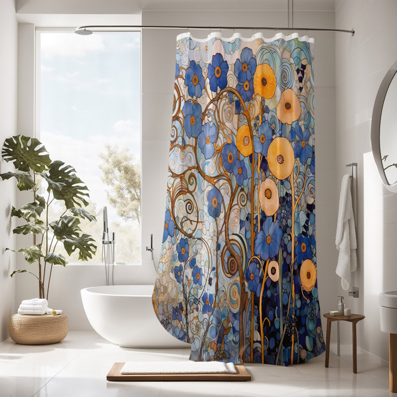Shower Curtain, 83" H x 70" W