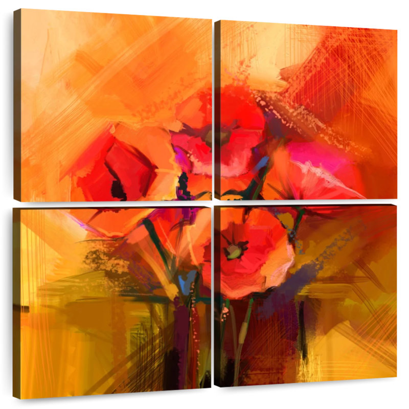 Fleurs d'été Avery, H 26 po x l 26 po