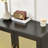 Natural Rattan Door Buffet Cabinet With Adjustable Shelves