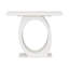 Console élégante et moderne avec base en forme d'œuf, stabilité et durabilité accrues, design épuré-130915963-130915964-130915967