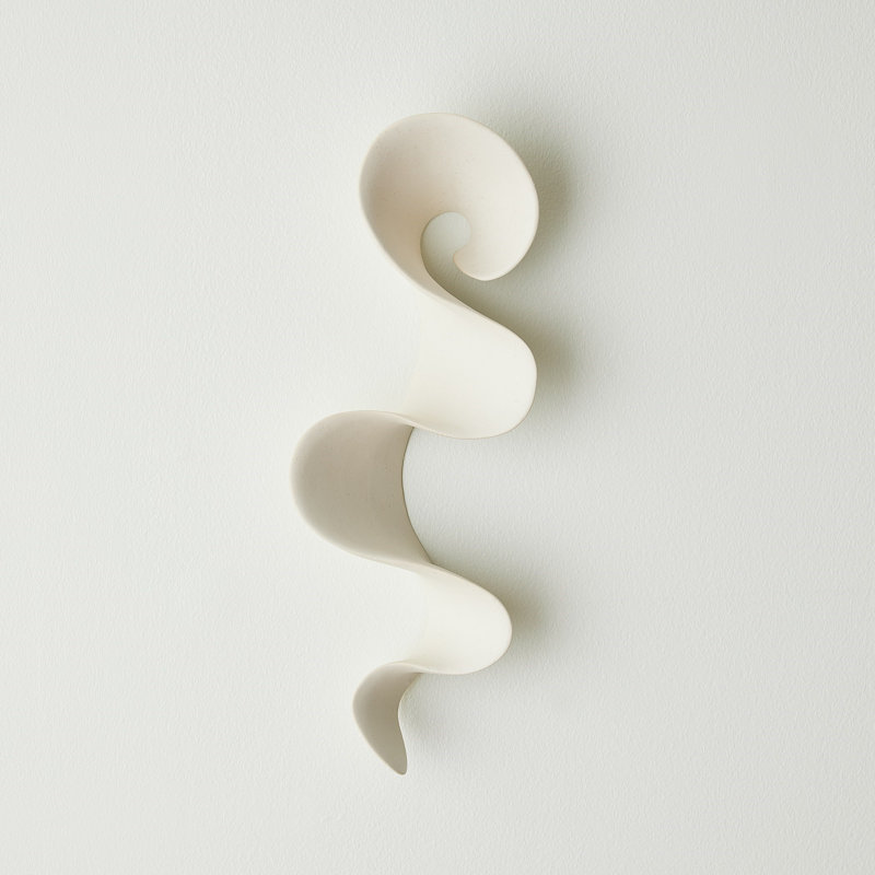 Tempest Wall Ribbon-White-Lg, White