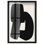 Impression de formation minimaliste noire de formation II par Art Remedy