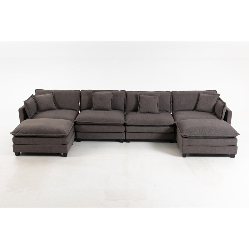 Modern 4 Seats Sectional Sofa