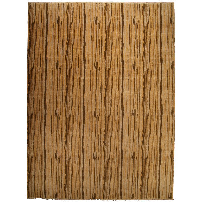 Metropolitan Wool Abstract Indoor Rug, Rectangle 9' x 10'