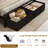 Queen Bed Frame with 2 Fabric Drawers and Open Storage Headboard, Adjustable LED Light and Charging Station, No Box Spring Needed-1080243164-1099755934-1105129903