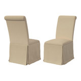 Upholstered Skirted Dining Chair (Set of 2)