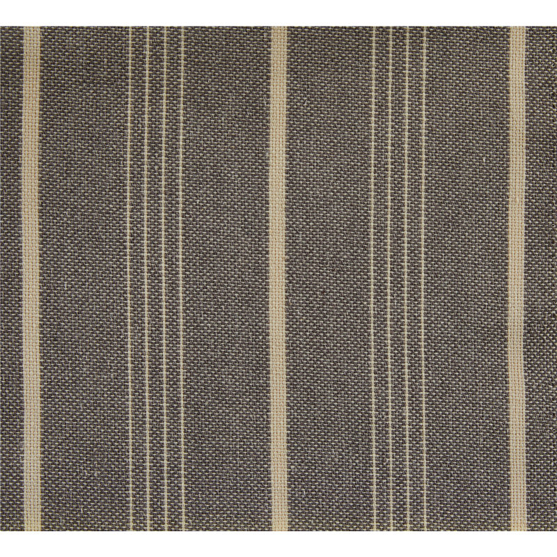 Lit à oreilles tapissier Vita, Grand, Taupe Stripe Linen