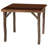 Fireside Lodge Hickory Log Square Dining Table - 42-inch - Natural - Standard-545173863-545130317
