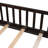 Finka Kids Floor Platforms Bed With Fence and Door-43554153-45026231