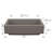 Vintera Silgranit 30" Single Bowl Apron-Front Farmhouse Sink - Volcano Gray-83909015