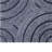 Square Sandstone Wall Decor with Lined Circular Design Large, Gray-125665508