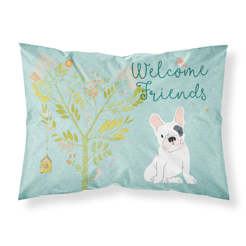 Microfiber, Piebald French Bulldog