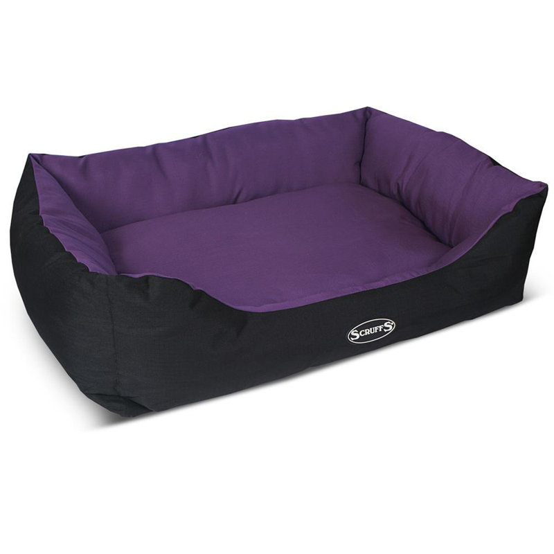 Expedition Polyester Pet Bed, Plum, 22cm H x 90cm W x 70cm D