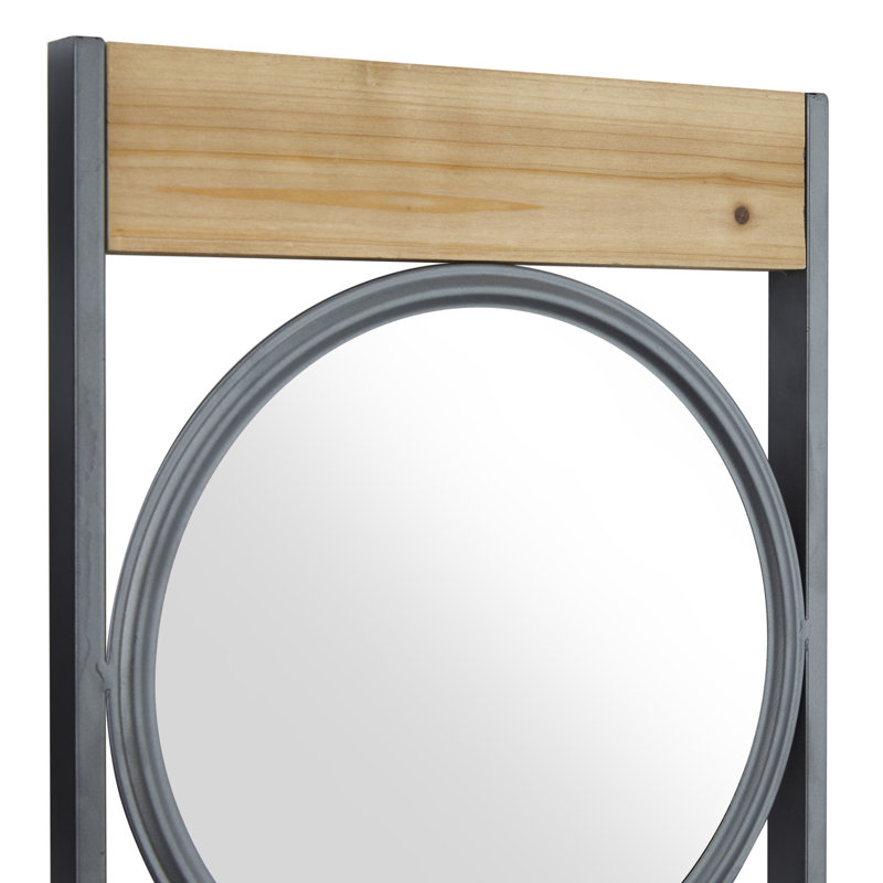 Ensemble de 3 miroirs muraux en fer Cole and Grey