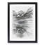 Oeschinen Lake in Switzerland 1 Piece Single Picture Frame Painting on MDF-56868479-56868481