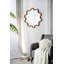 Miroir à cadre en bois, miroir d'appoint, miroir mural pour le salon de la chambre à coucher