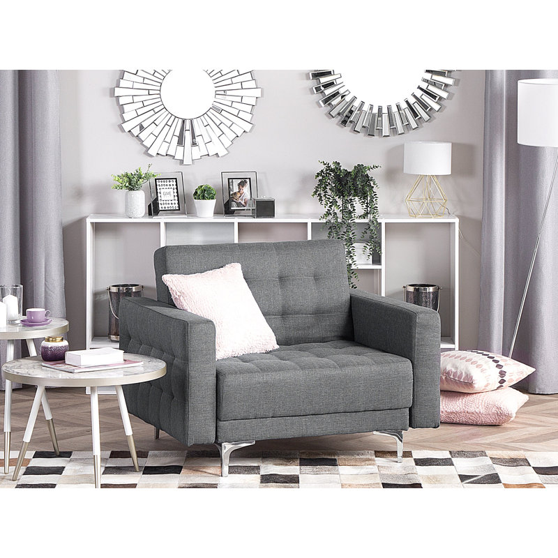 Finnegan Upholstered Armchair, Grey