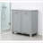 Tilt-Out Laundry Sorter Cabinet, Bathroom Storage Organizer With Two-Compartment Tilt-Out Hamper
