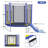 7FT Trampoline For Kids With Safety Enclosure Net, Slide And Ladder, Round Outdoor Recreational Trampoline-106068748