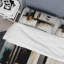 Ensemble de housse de couette abstraite transitionnel moderne Shapes I BeddingMicrofiber / Polyester-1542208252